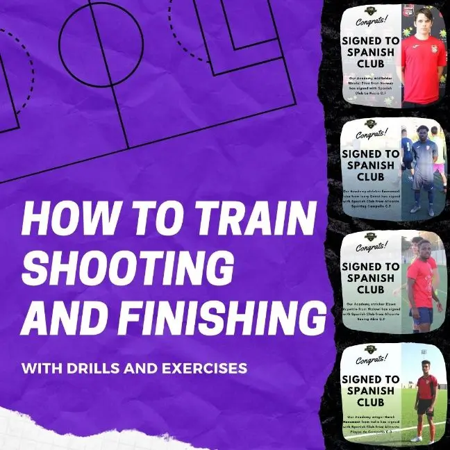 Football Shooting Finishing Drills