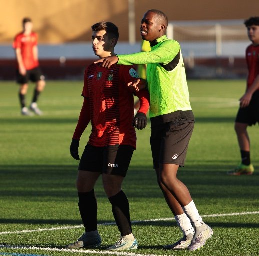 youth soccer players training education balance