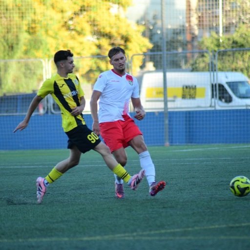 young footballer joining a team match